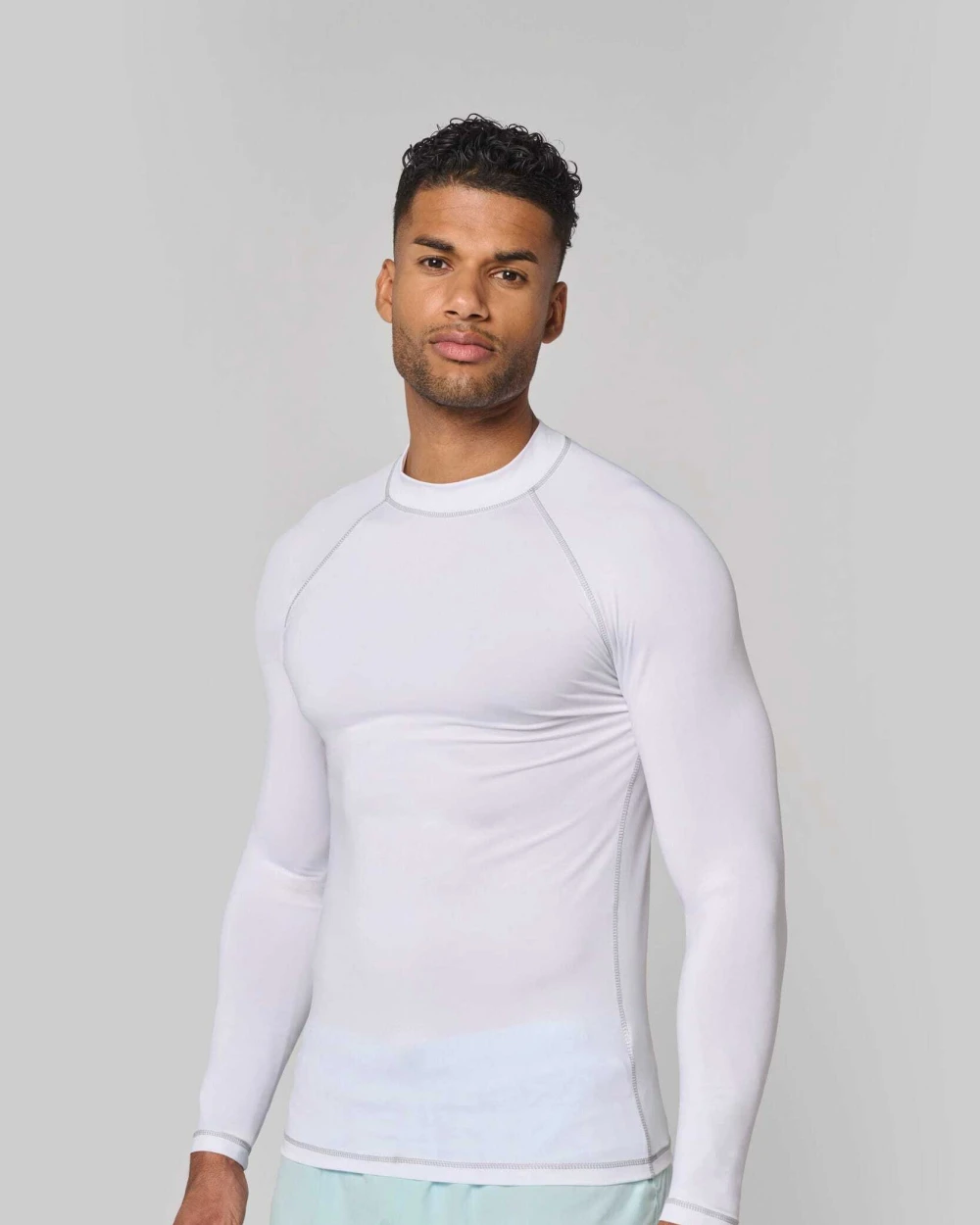 PROACT Herren-Funktionsshirt mit langen Ärmeln und UV-Schutz T-Shirts personalisierbar