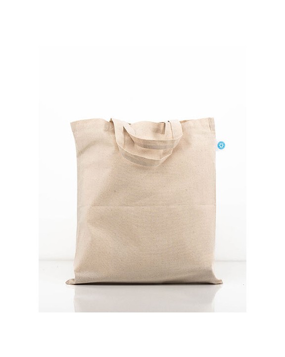 PRINTWEAR Recycled Cotton Bag Short Handles Taschen personalisierbar