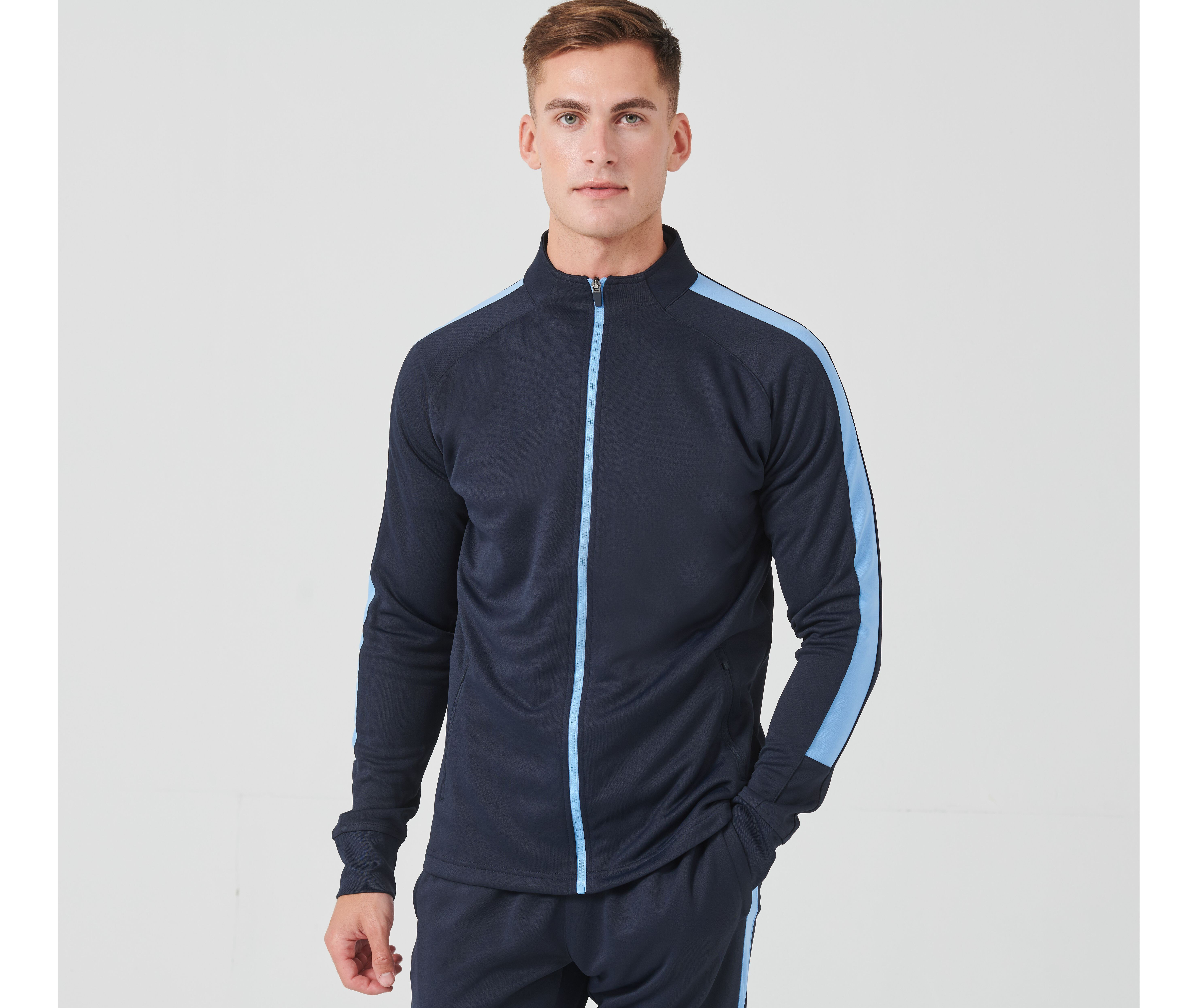 Jassen FINDEN-HALES ADULT'S KNITTED TRACKSUIT TOP voor bedrukking &amp; borduring