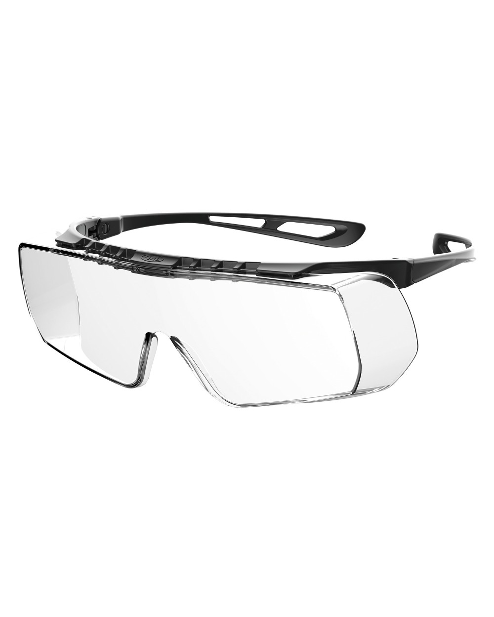 Accessoires personnalisable JSP Sur-lunette de sécurité Stealth™ Coverlite oculaire anti-rayures K