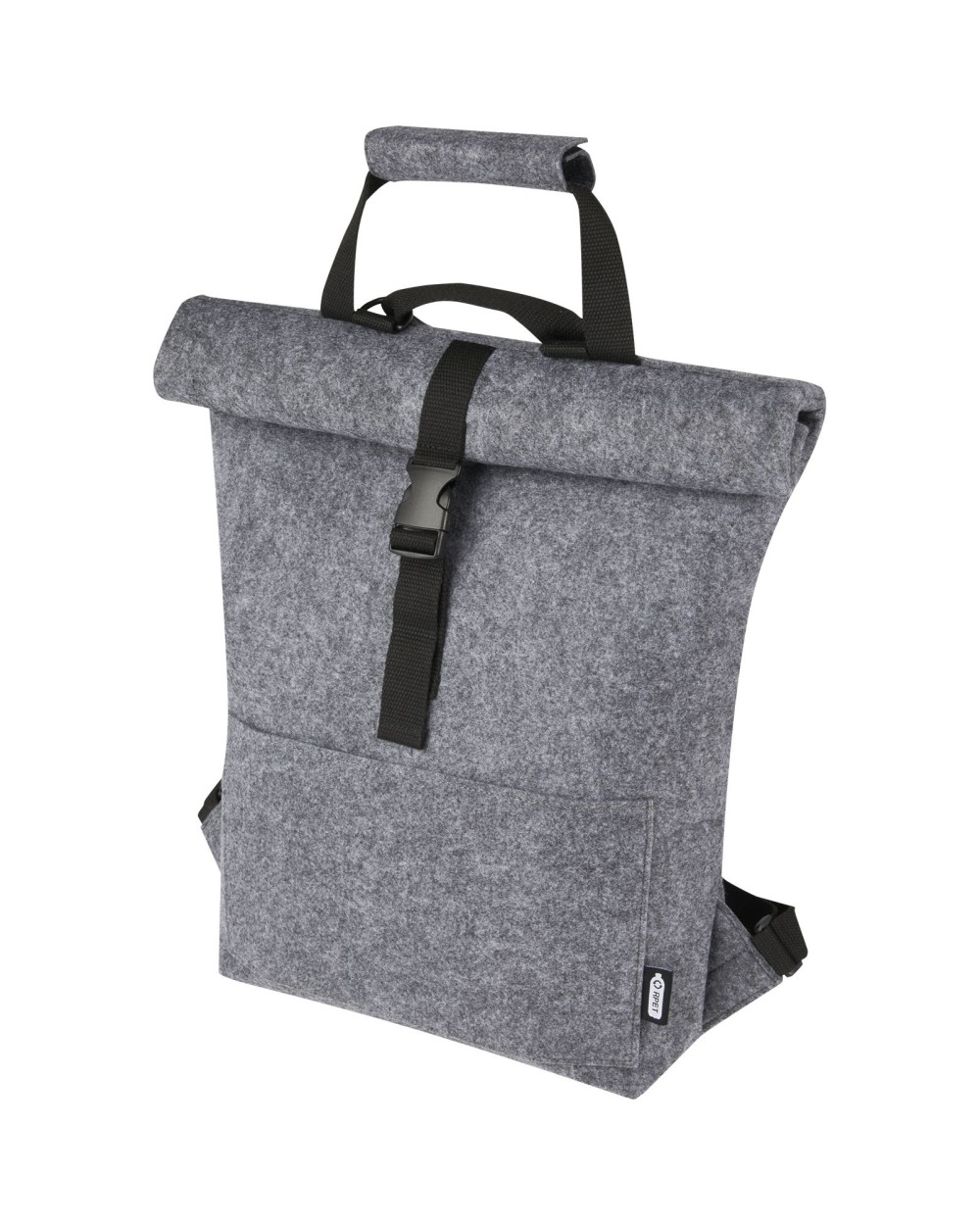 Sacs & Bagagerie personnalisable 4DO Sacoche de vélo avec dessus enroulable Felta de 13 L en feutre recyclé certifié GRS