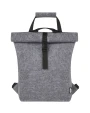 Tassen & Zakken 4DO Felta fietstas van GRS gerecycled vilt met opgerolde bovenkant 13 l voor bedrukking &amp; borduring
