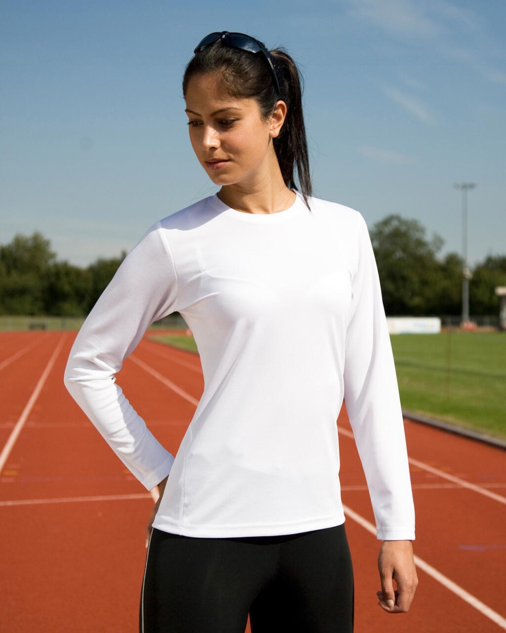 T-shirts SPIRO Ladies' Performance T-Shirt LS voor bedrukking &amp; borduring
