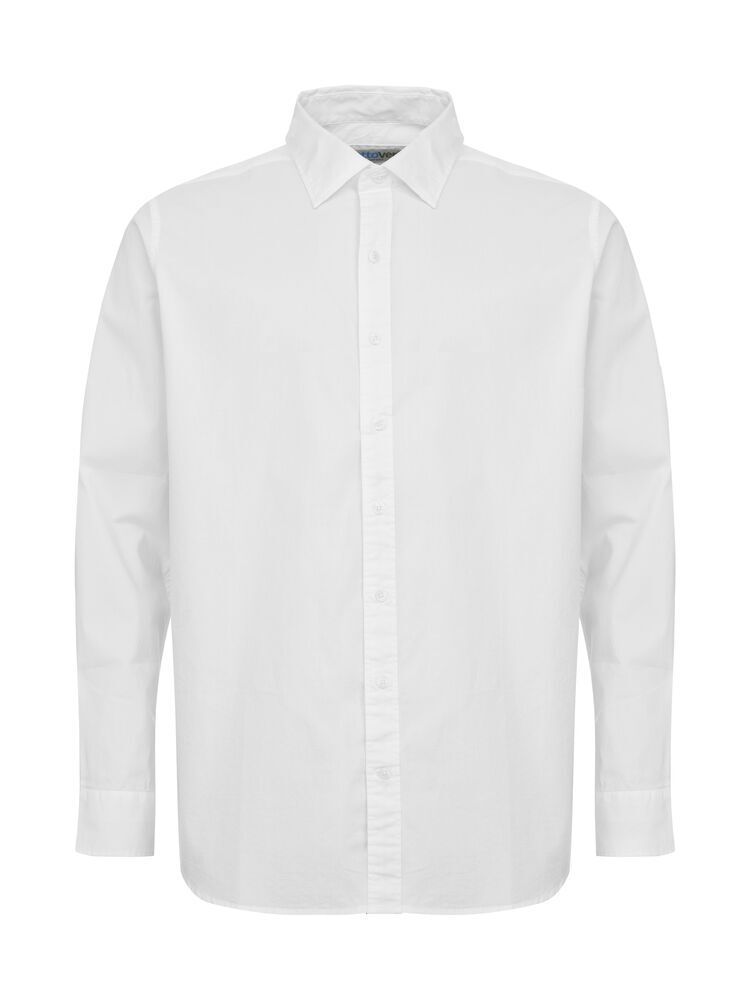 Hemden COTTOVER Poplin Slimfit (GOTS) voor bedrukking &amp; borduring