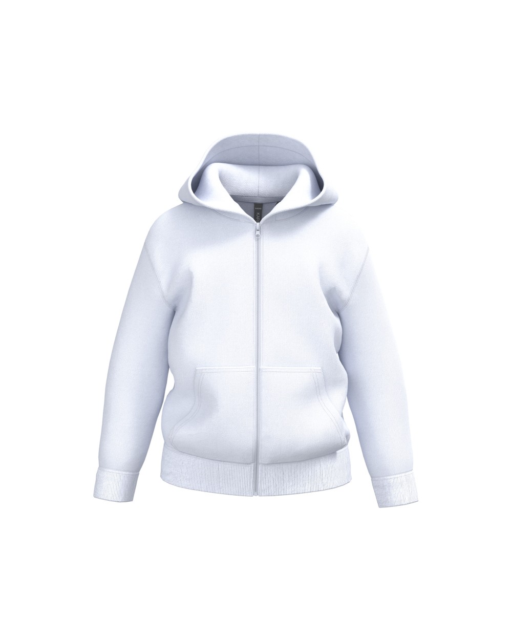 Sweat-shirts personnalisable KARIBAN Sweat-shirt recyclé zippé à capuche enfant