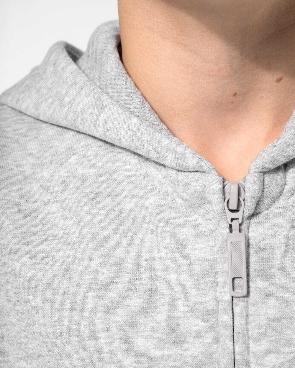 Sweaters & hoodies KARIBAN Gerecycled sweatvest met capuchon voor bedrukking &amp; borduring