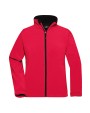 Softshells JAMES & NICHOLSON Ladies` Softshell Jacket voor bedrukking &amp; borduring
