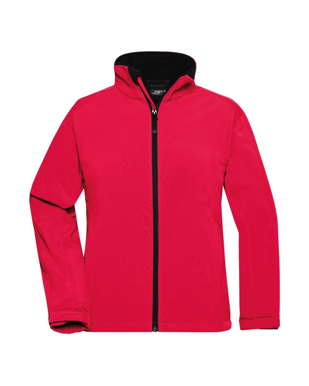 Softshells JAMES & NICHOLSON Ladies` Softshell Jacket voor bedrukking &amp; borduring