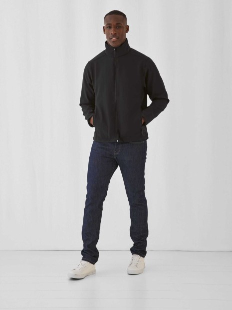 Softshells à personnaliser B&C Veste Softshell Homme ID.701 