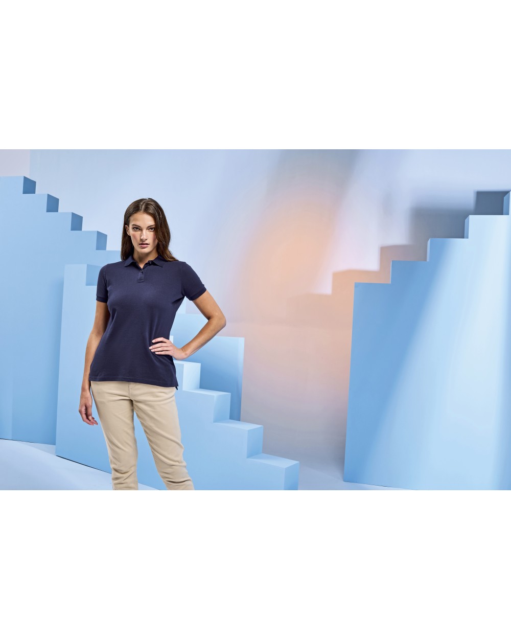 Polo's ASQUITH & FOX Women´s Classic Fit Polo voor bedrukking &amp; borduring