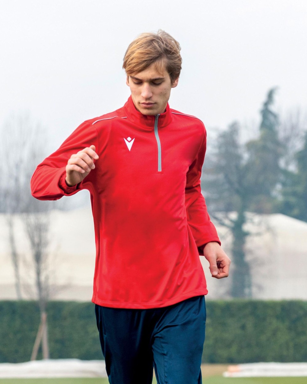 T-shirts MACRON HAVEL 1/4 ZIP JERSEY TRAINING TOP voor bedrukking &amp; borduring