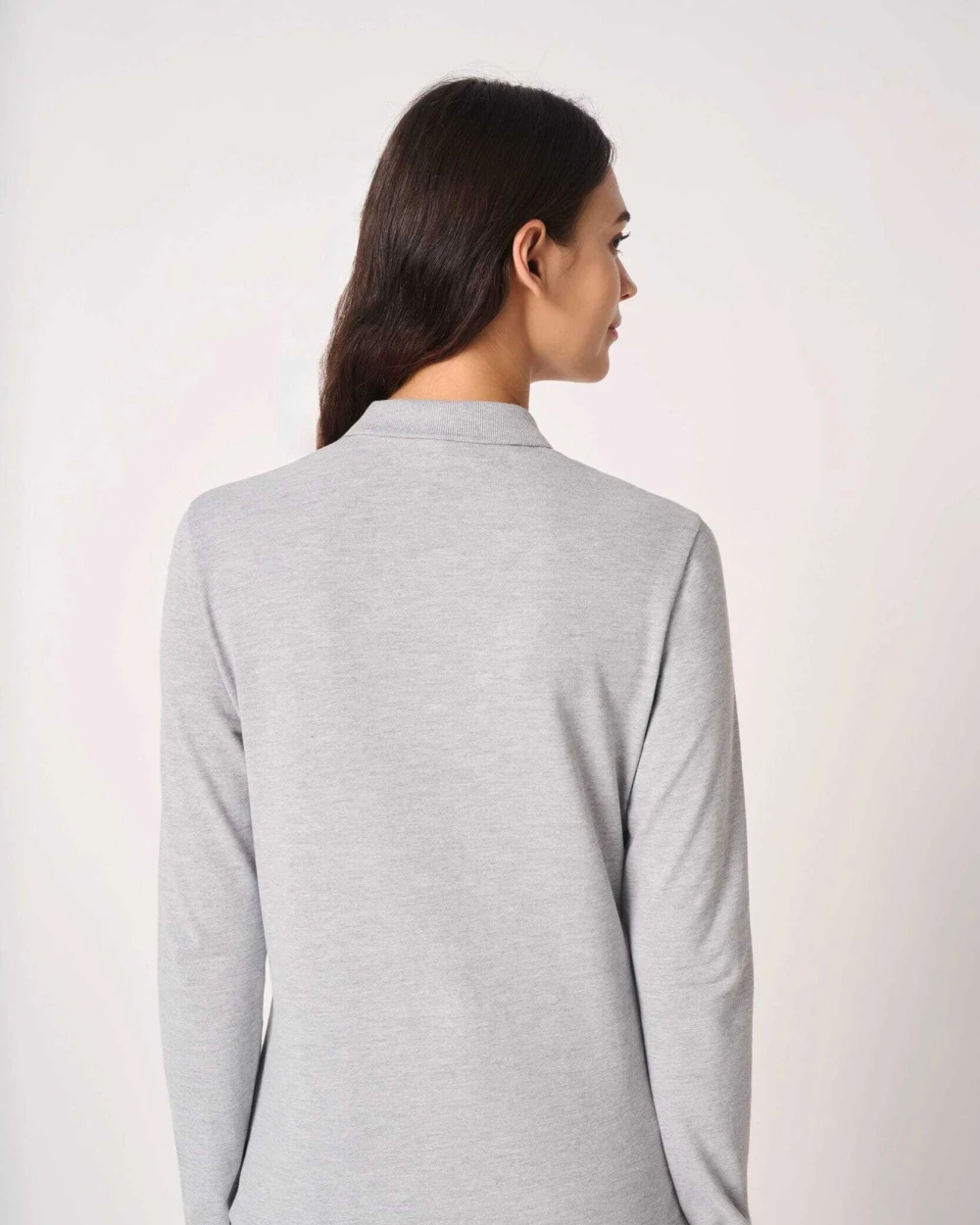 Polos personnalisable IDEAL BASIC BRAND Polo piqué LSL femme