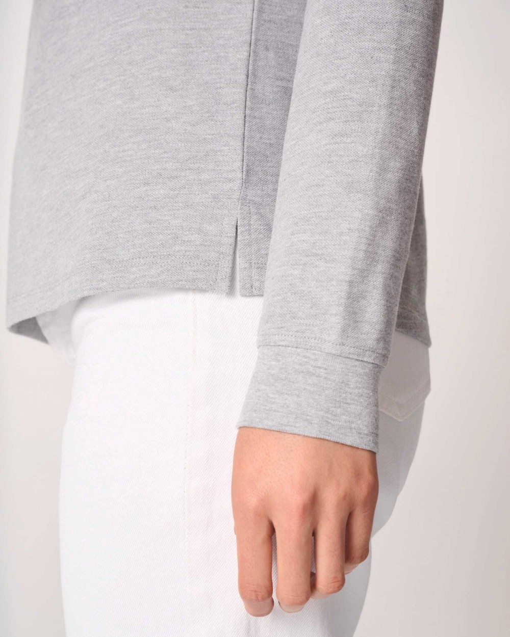 Polos personnalisable IDEAL BASIC BRAND Polo piqué LSL femme