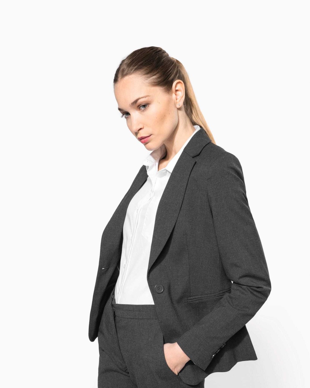 KARIBAN Damenjacke Jacken personalisierbar