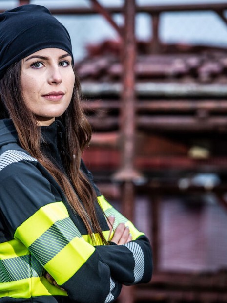 Bonnets à personnaliser PROJOB 9037 BONNET COUTURES PLATES 