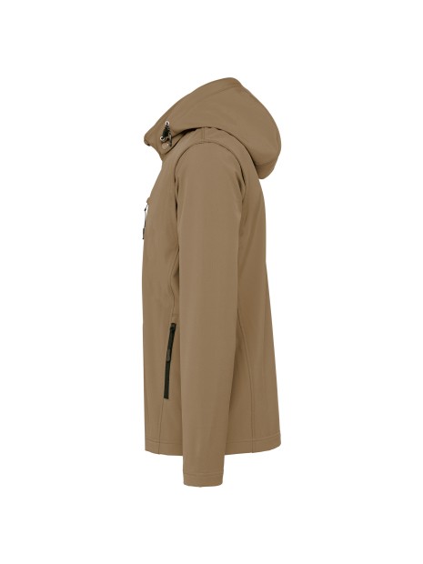 KARIBAN Veste Softshell 3 couches à capuche avec manches amovibles unisexe /api/colors/94043464-ad4d-4a4e-81d8-f2f8c7fa5442 personnalisable