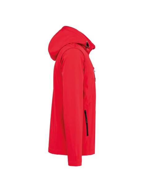 KARIBAN Veste Softshell 3 couches à capuche avec manches amovibles unisexe /api/colors/c953313a-9c9d-493b-934e-ddcf8fada2ae personnalisable