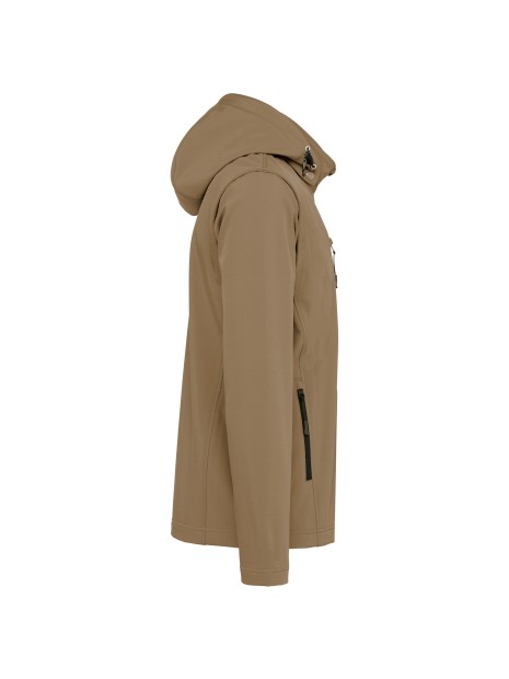 KARIBAN Veste Softshell 3 couches à capuche avec manches amovibles unisexe /api/colors/94043464-ad4d-4a4e-81d8-f2f8c7fa5442 personnalisable