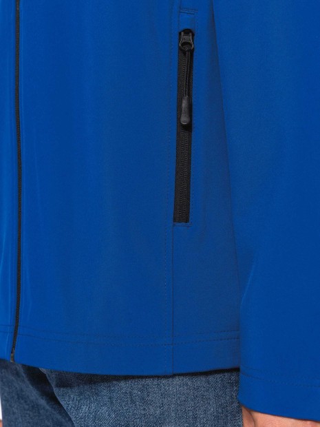 Softshells à personnaliser KARIBAN Veste Softshell 3 couches à capuche avec manches amovibles unisexe 