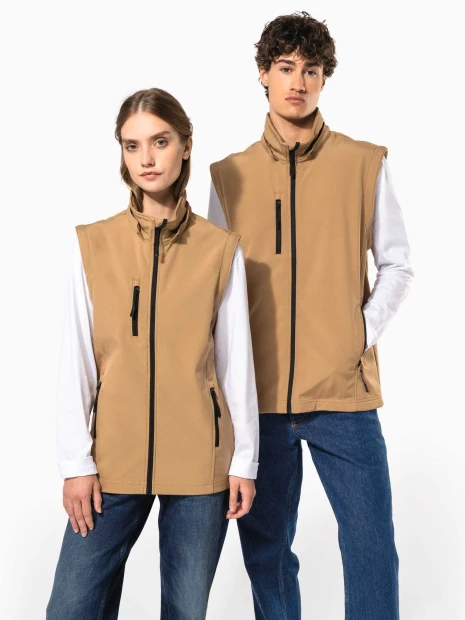 Softshells à personnaliser KARIBAN Veste Softshell 3 couches à capuche avec manches amovibles unisexe 