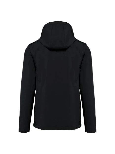KARIBAN Veste Softshell 3 couches à capuche avec manches amovibles unisexe /api/colors/b9fdad4a-5e94-45cb-8c03-c08b349b28c3 personnalisable