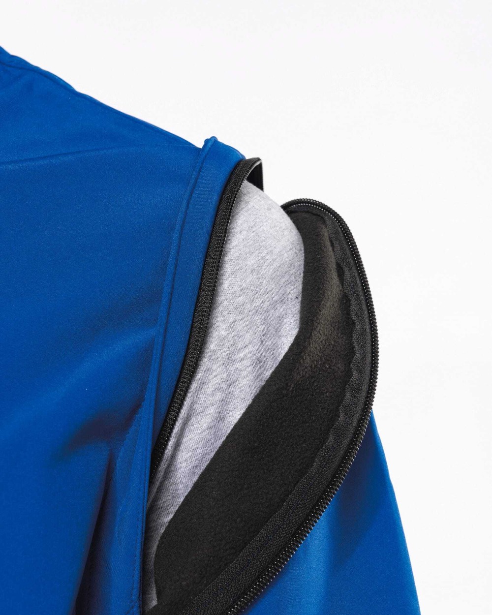 Softshells personnalisable KARIBAN Veste Softshell 3 couches à capuche avec manches amovibles unisexe