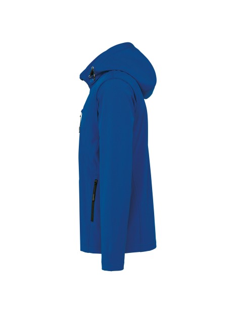 KARIBAN Veste Softshell 3 couches à capuche avec manches amovibles unisexe /api/colors/f9c8ca3a-29dc-4db7-9773-74a5d1c51787 personnalisable