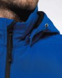 KARIBAN 3-lagige Unisex-Softshell-Jacke mit Kapuze und abnehmbaren Ärmeln Softshells personalisierbar