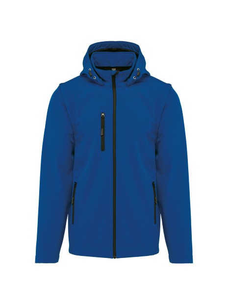 KARIBAN Veste Softshell 3 couches à capuche avec manches amovibles unisexe /api/colors/f9c8ca3a-29dc-4db7-9773-74a5d1c51787 personnalisable