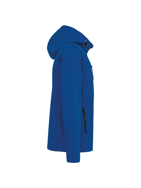 KARIBAN Veste Softshell 3 couches à capuche avec manches amovibles unisexe /api/colors/f9c8ca3a-29dc-4db7-9773-74a5d1c51787 personnalisable