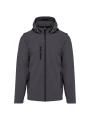 KARIBAN Veste Softshell 3 couches à capuche avec manches amovibles unisexe /api/colors/20c94c25-18de-40b8-aaba-78338c33ca22 personnalisable