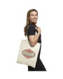 Tassen & Zakken 4DO Carolina 100 g/m² katoenen draagtas 7L voor bedrukking &amp; borduring