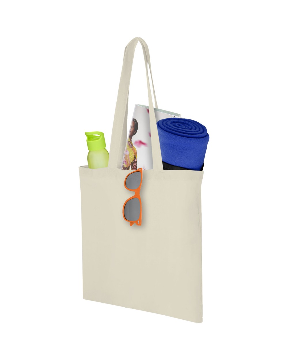 Sacs & Bagagerie personnalisable 4DO Sac shopping coton Carolina 100 gr/m² 7L