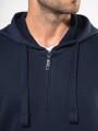 Sweat-shirts à personnaliser KARIBAN Sweat-shirt zippé capuche homme 