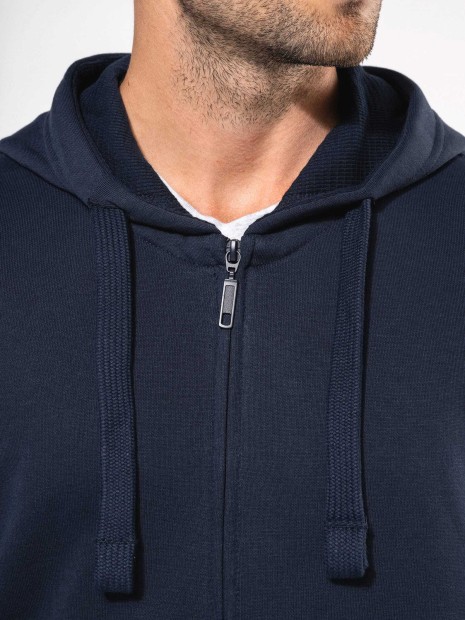 Sweat-shirts à personnaliser KARIBAN Sweat-shirt zippé capuche homme 