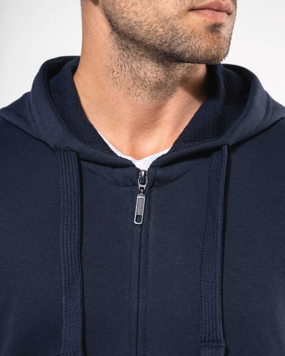 Sweat-shirts personnalisable KARIBAN Sweat-shirt zippé capuche homme