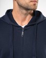 Sweaters & hoodies KARIBAN Hooded Sweater Met Rits voor bedrukking &amp; borduring