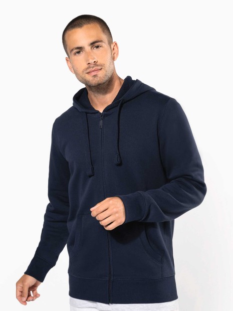 Sweat-shirts à personnaliser KARIBAN Sweat-shirt zippé capuche homme 