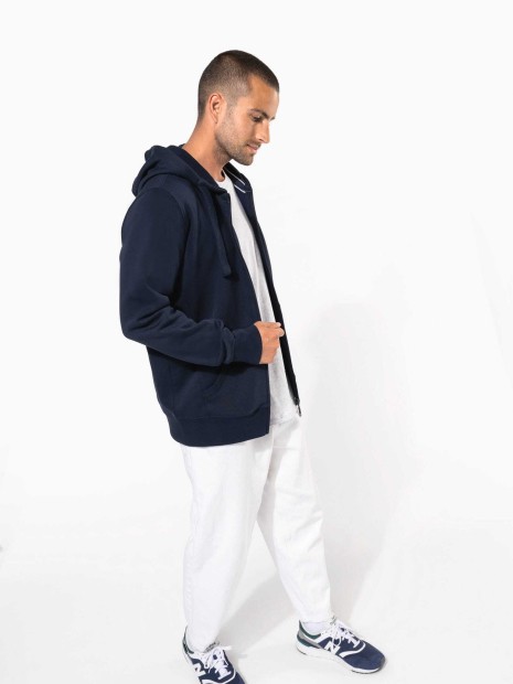 Sweat-shirts à personnaliser KARIBAN Sweat-shirt zippé capuche homme 