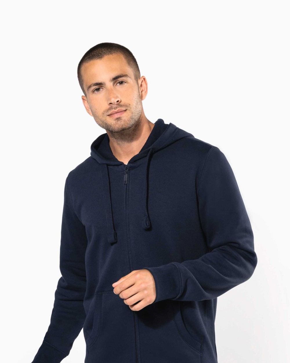 Sweat-shirts personnalisable KARIBAN Sweat-shirt zippé capuche homme