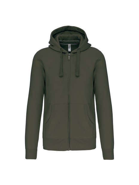 KARIBAN Sweat-shirt zippé capuche homme /api/colors/7d4189a1-61a3-430b-83e5-a3a6fe159806 personnalisable