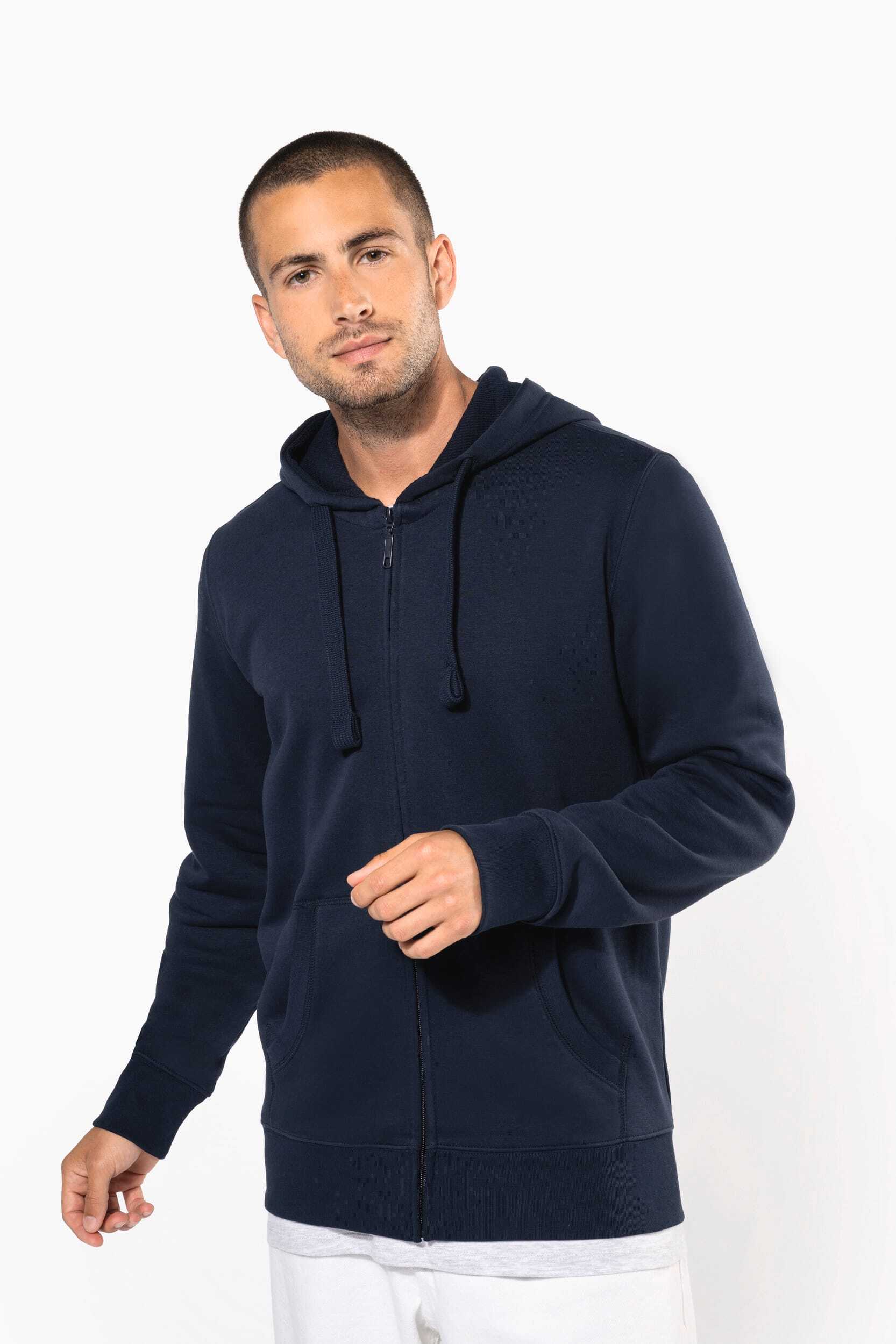 Sweat-shirts personnalisable KARIBAN Sweat-shirt zippé capuche homme