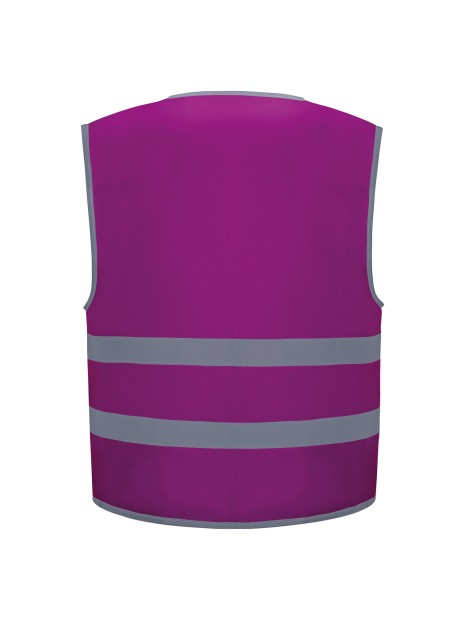 YOKO Gilet avec bordures et bandes réfléchissantes /api/colors/23b87e3d-3a70-45d2-b66c-6221892c9cea personnalisable