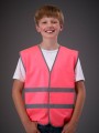 Gilets de sécurité à personnaliser YOKO Gilet avec bordures et bandes réfléchissantes 