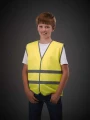 Gilets de sécurité à personnaliser YOKO Gilet avec bordures et bandes réfléchissantes 
