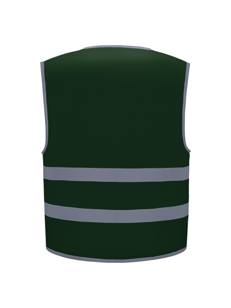 YOKO Gilet avec bordures et bandes réfléchissantes /api/colors/c4528d45-0983-433d-acd2-f07318195ff8 personnalisable