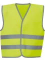 YOKO Gilet avec bordures et bandes réfléchissantes /api/colors/b6d3a7a0-bb4b-45c6-868e-7a98352317dd personnalisable