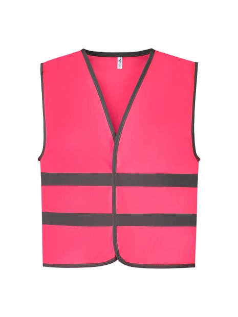 YOKO Gilet avec bordures et bandes réfléchissantes /api/colors/ceffa6c4-68a2-41a5-bcde-938feb1ce802 personnalisable