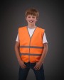 Gilets de sécurité personnalisable YOKO Gilet avec bordures et bandes réfléchissantes
