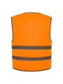 YOKO Gilet avec bordures et bandes réfléchissantes /api/colors/8788d1a4-2991-42d8-b4b7-20a97adc9f24 personnalisable